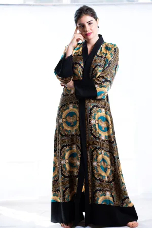 Andrea Satin Kimono Robe