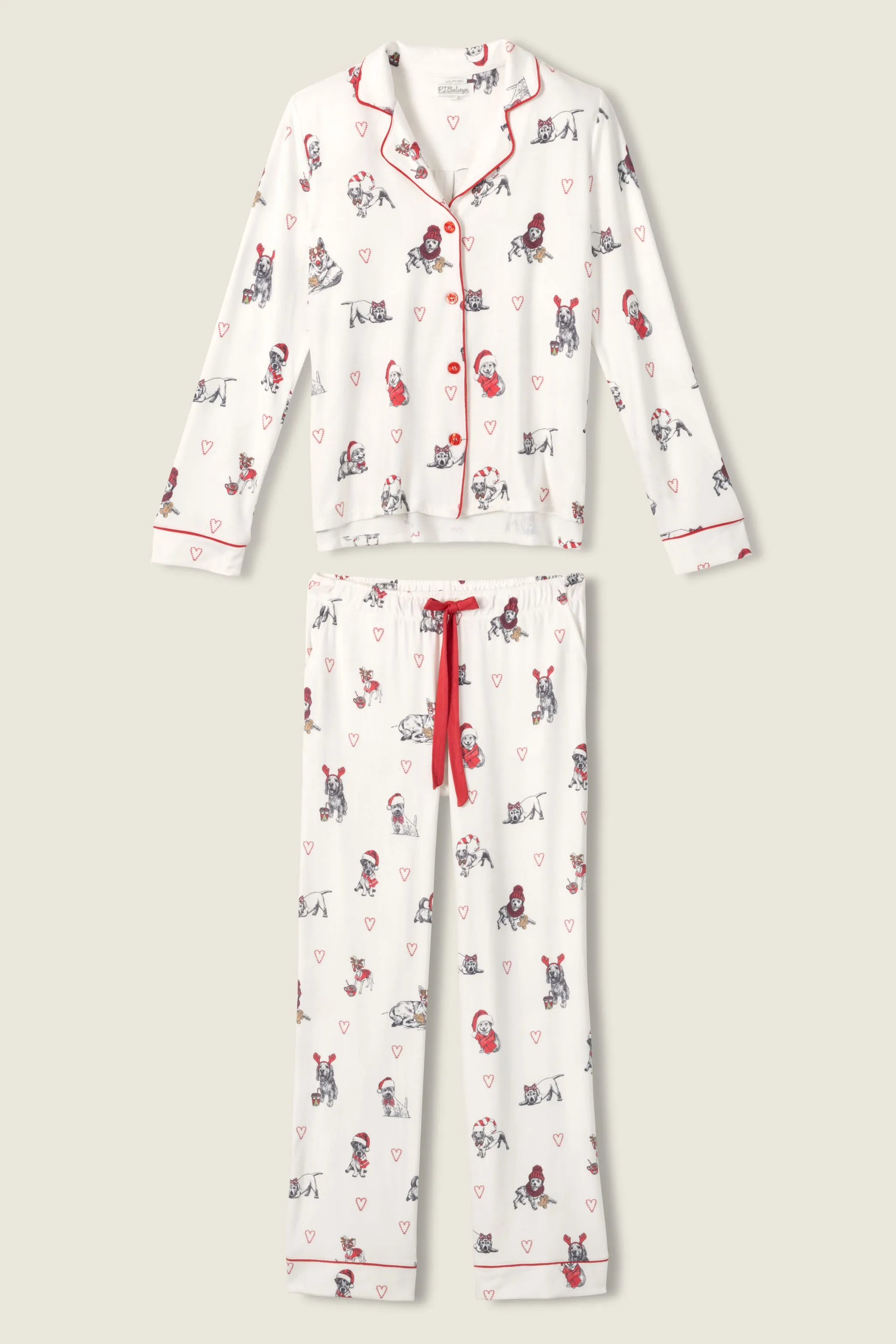 Candy Cane Lane PJ Set - Extended Sizing