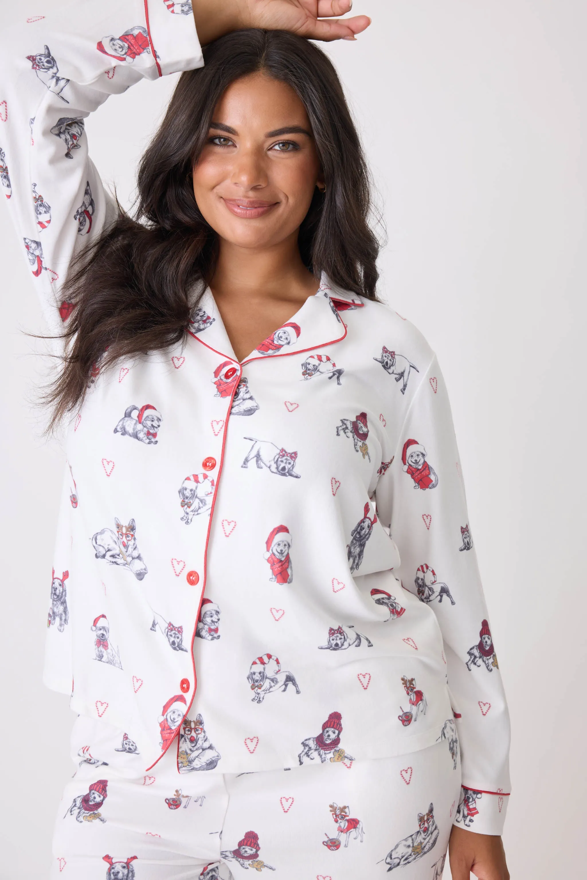 Candy Cane Lane PJ Set - Extended Sizing