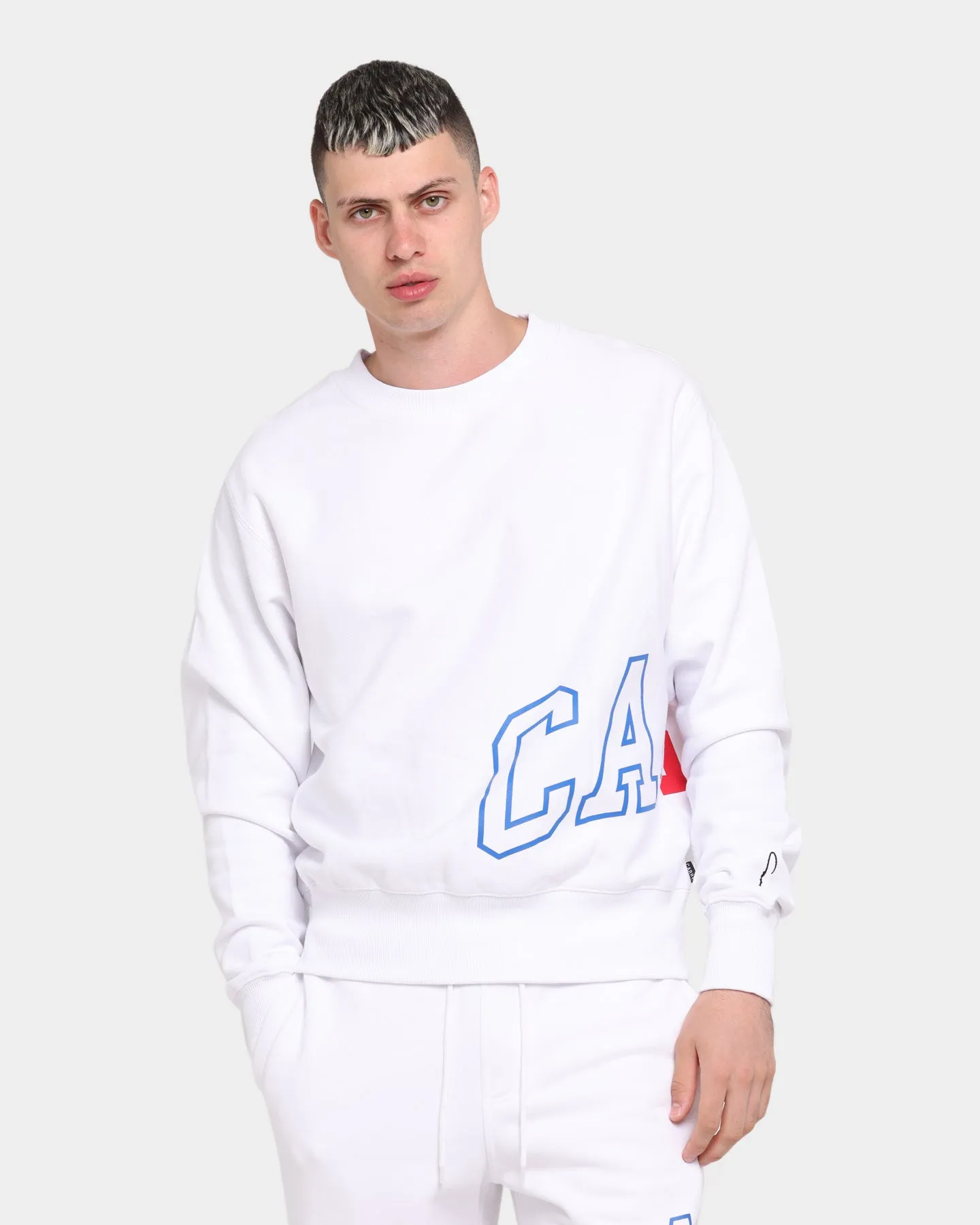 Carré Enorme Classique Crew White