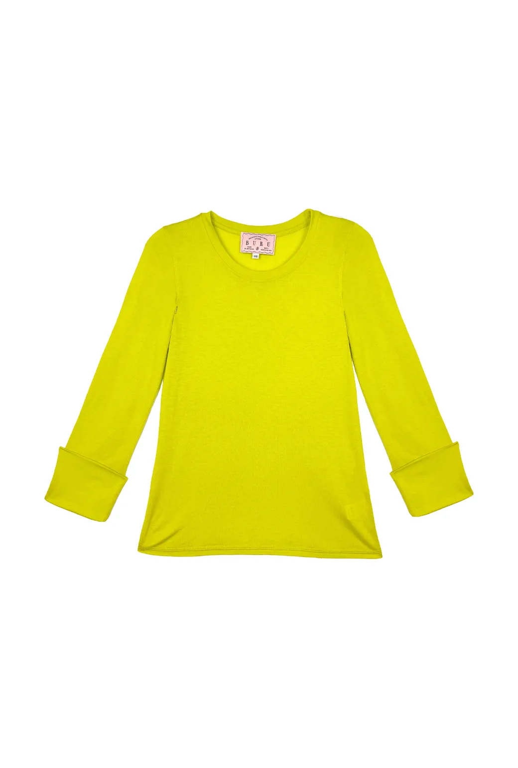 Crew Neck Tee - Chartreuse