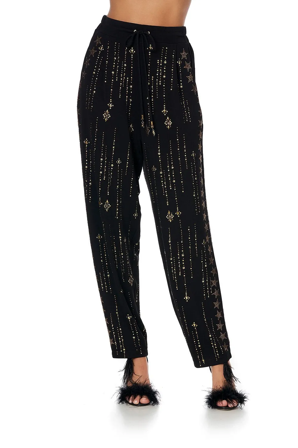 DRAWCORD RELAXED PANT LADY STARDUST