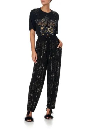 DRAWCORD RELAXED PANT LADY STARDUST