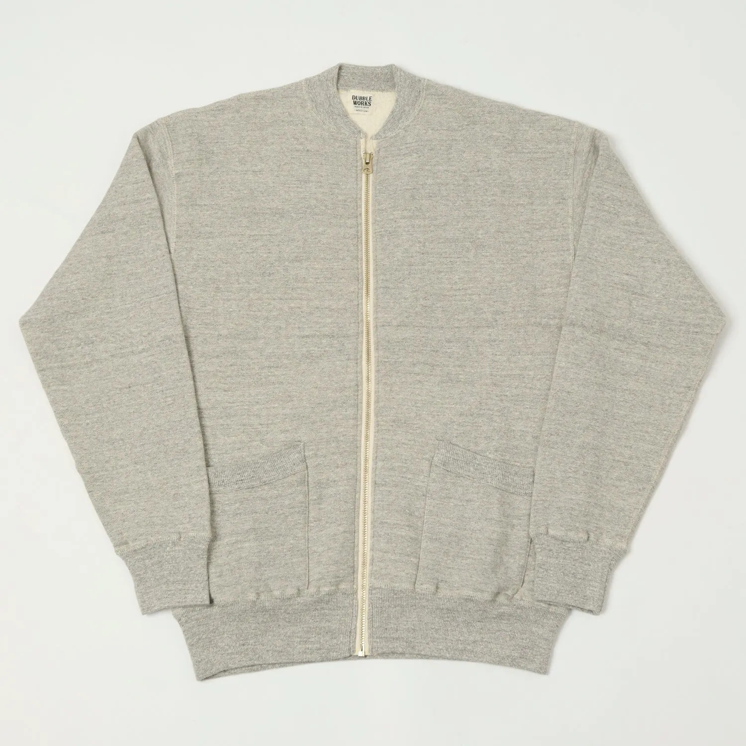 Dubbleworks Tsuriami Sweat Jacket - Heather Grey