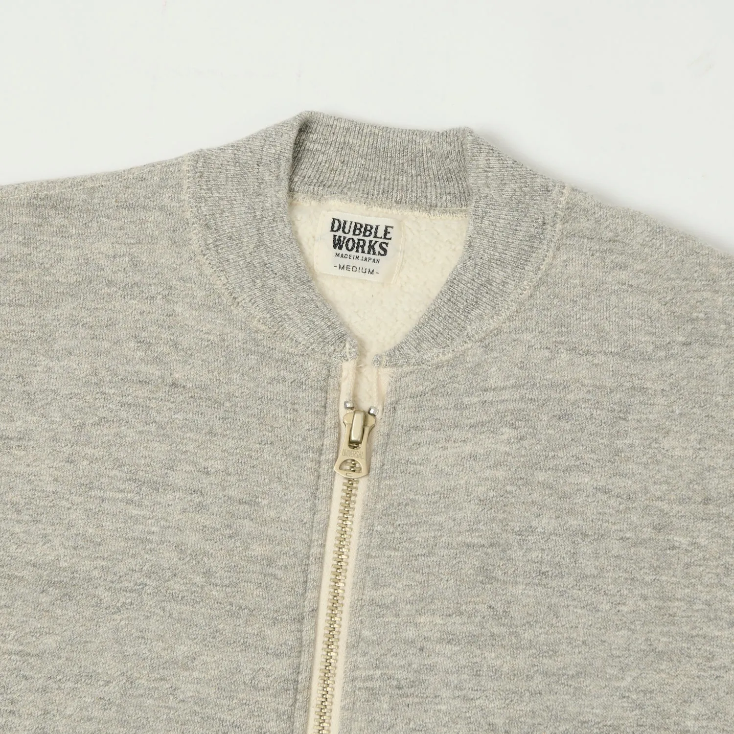 Dubbleworks Tsuriami Sweat Jacket - Heather Grey