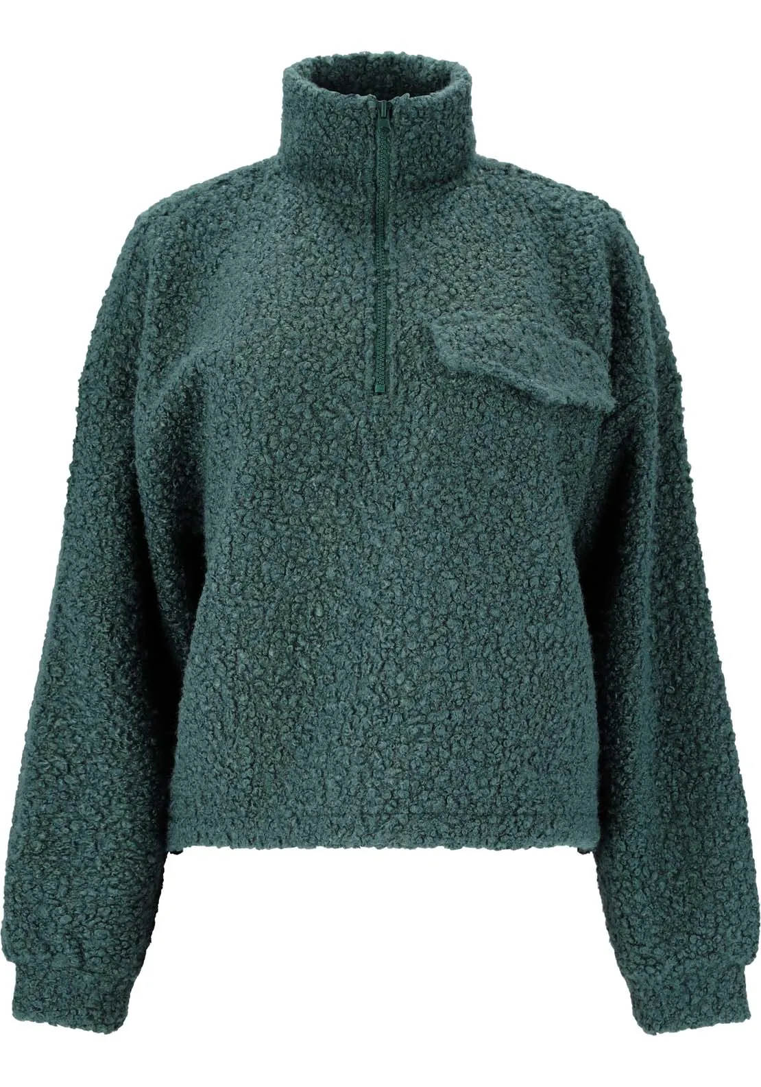 Florrie Sherpa Half Zip - Magical Forest