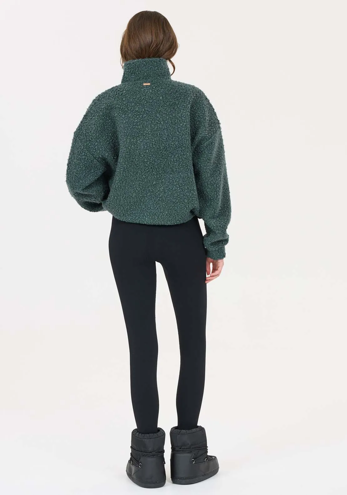 Florrie Sherpa Half Zip - Magical Forest