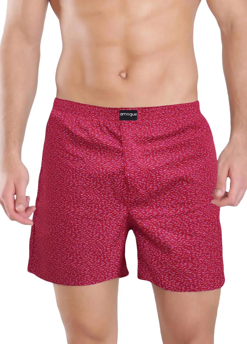 Green Red Navy Flower Premium Printed Boxers