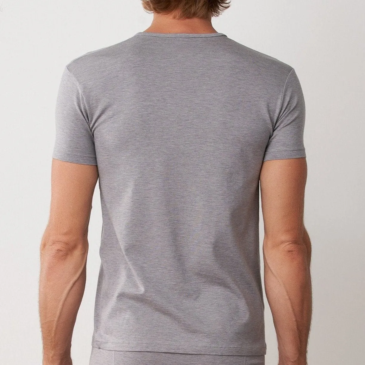 Green TENCEL™ Lyocell V Neck