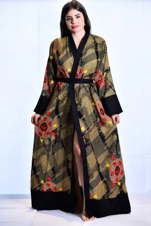 Inniria cotton kimono robe