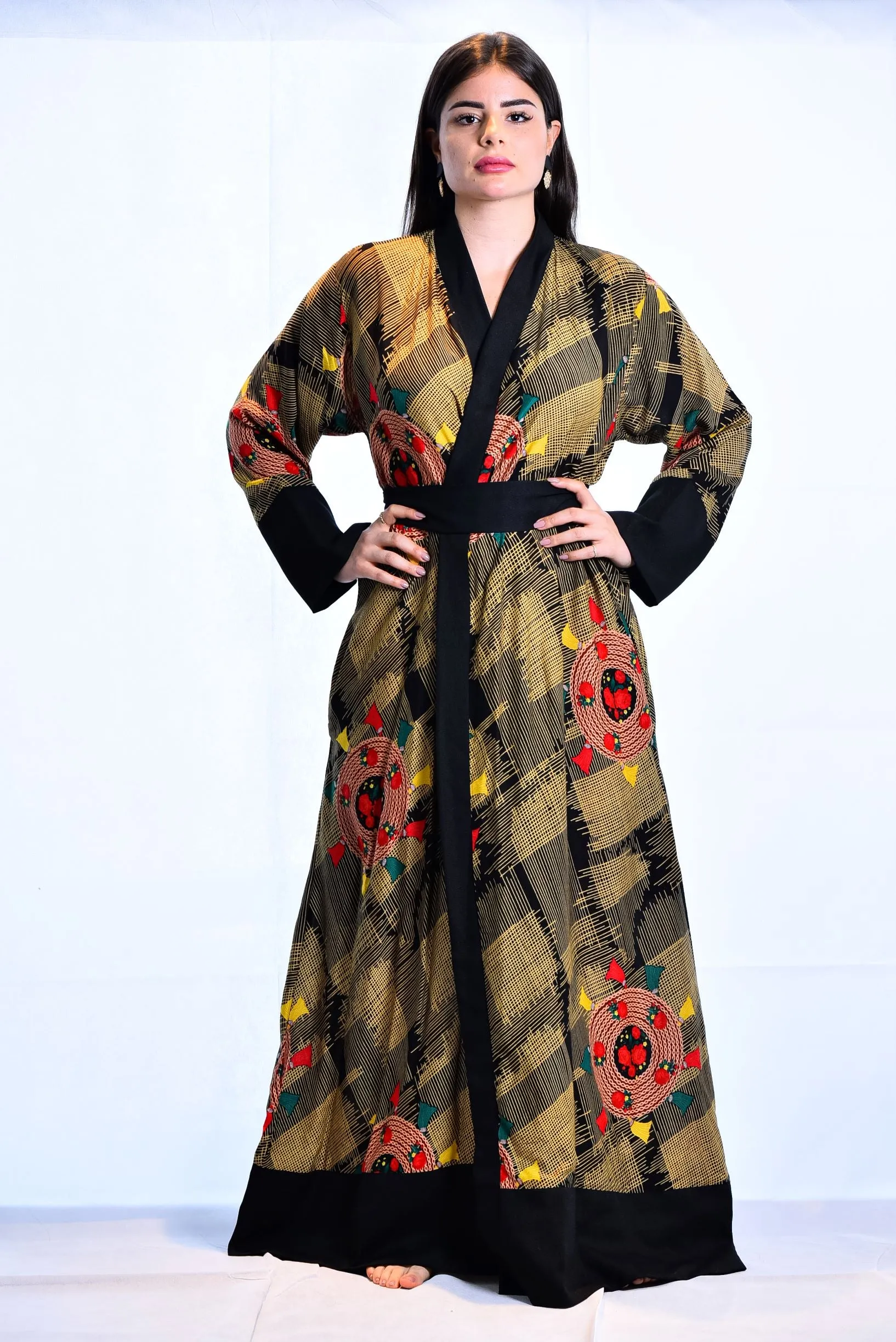 Inniria cotton kimono robe