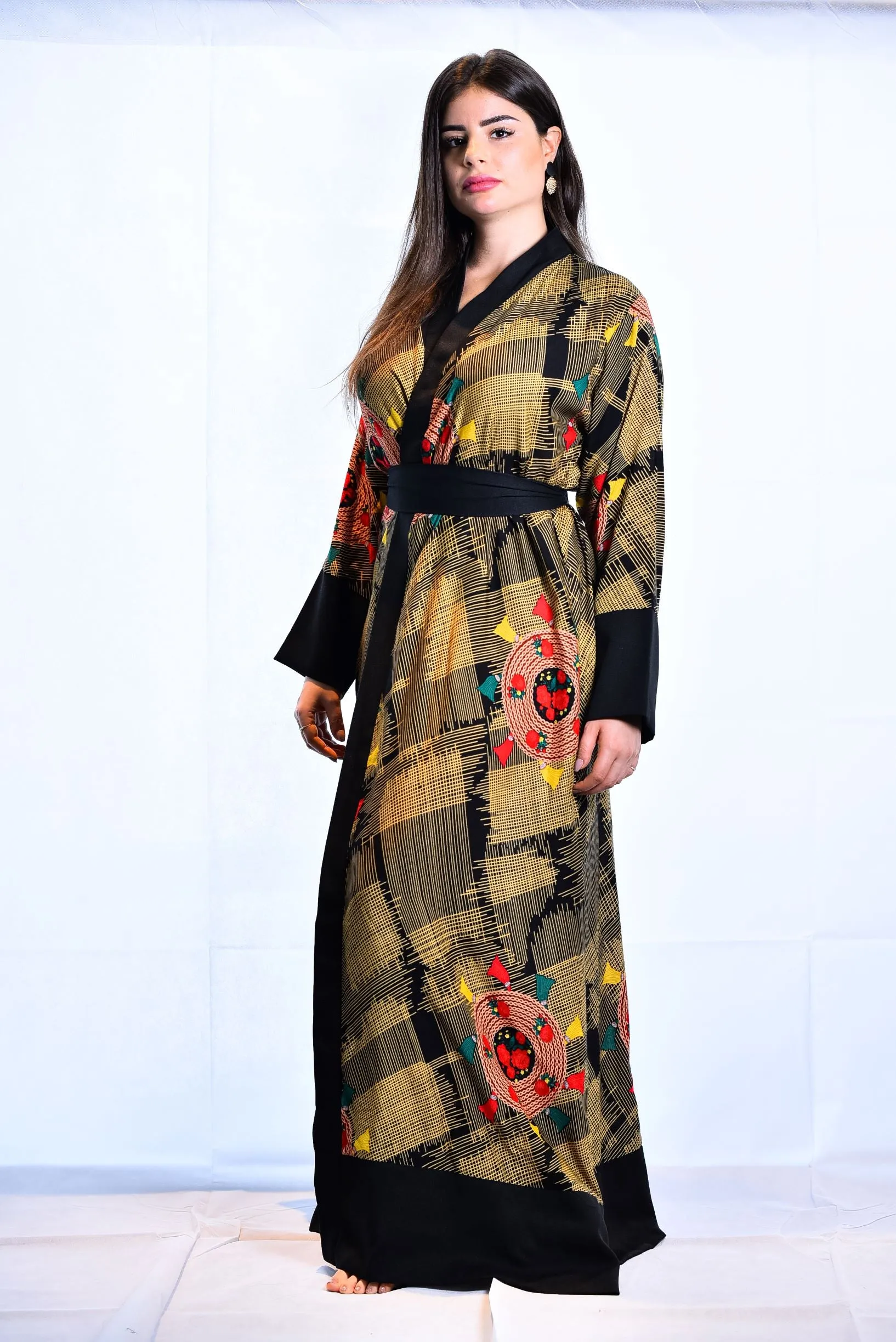 Inniria cotton kimono robe