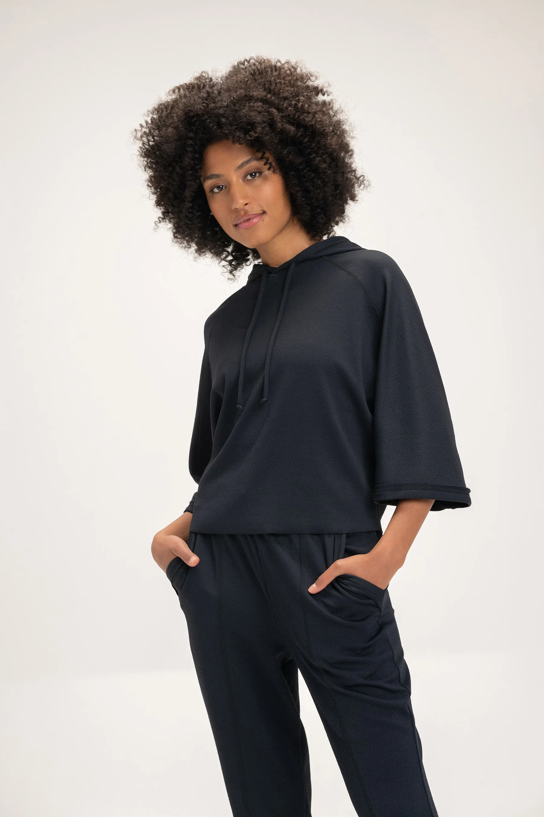 Jacquard Street Maxi Sweartshirt