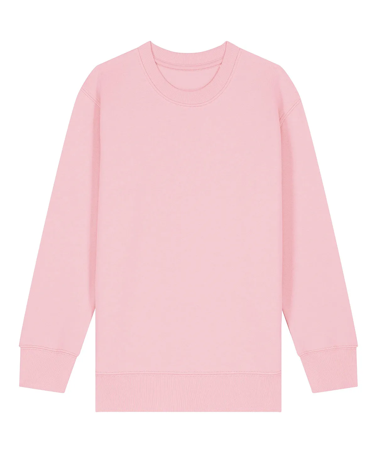 Kids Mini Changer 20 iconic crew neck sweatshirt (STSK181) | Cotton Pink