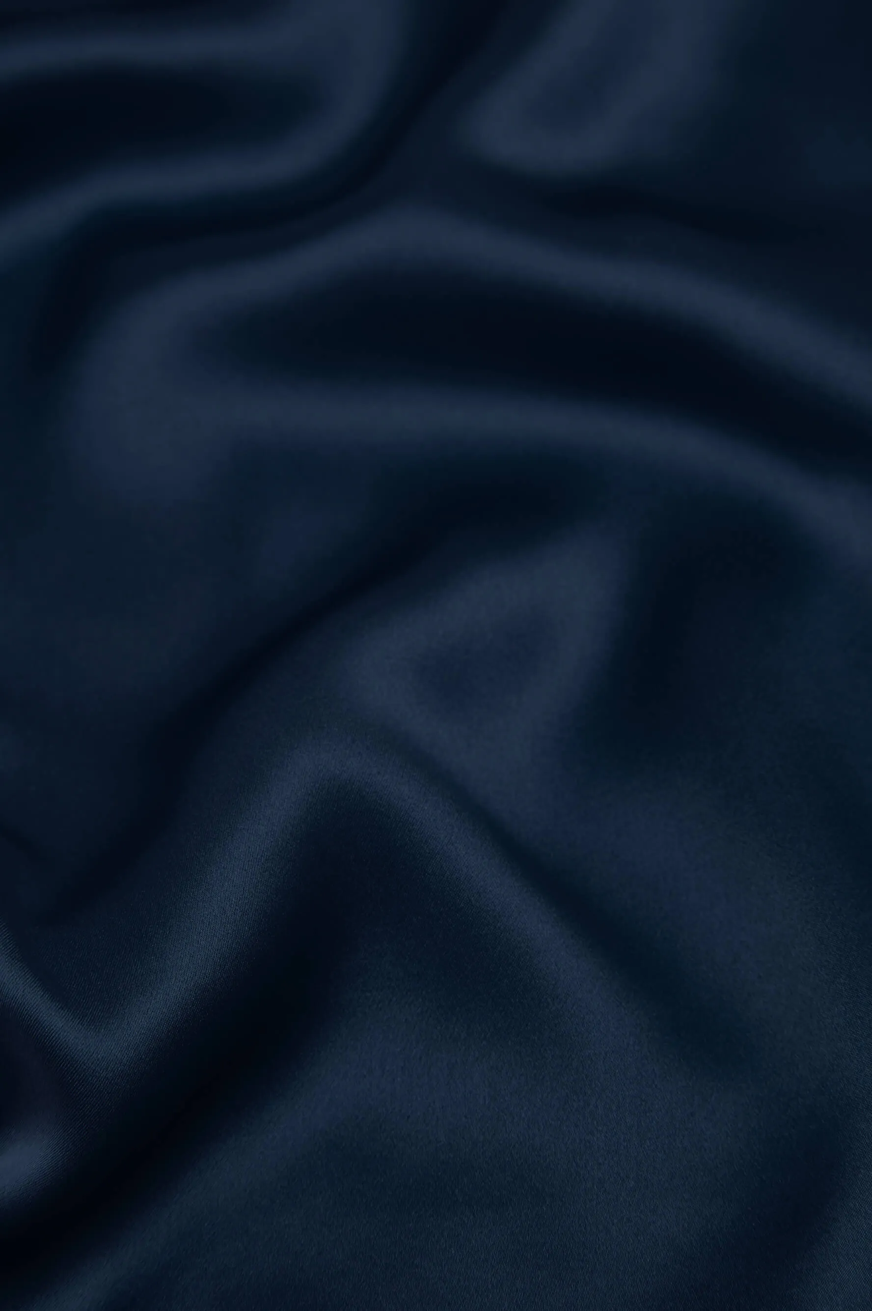 Laurent Navy Pyjama Set in Sandwashed Silk