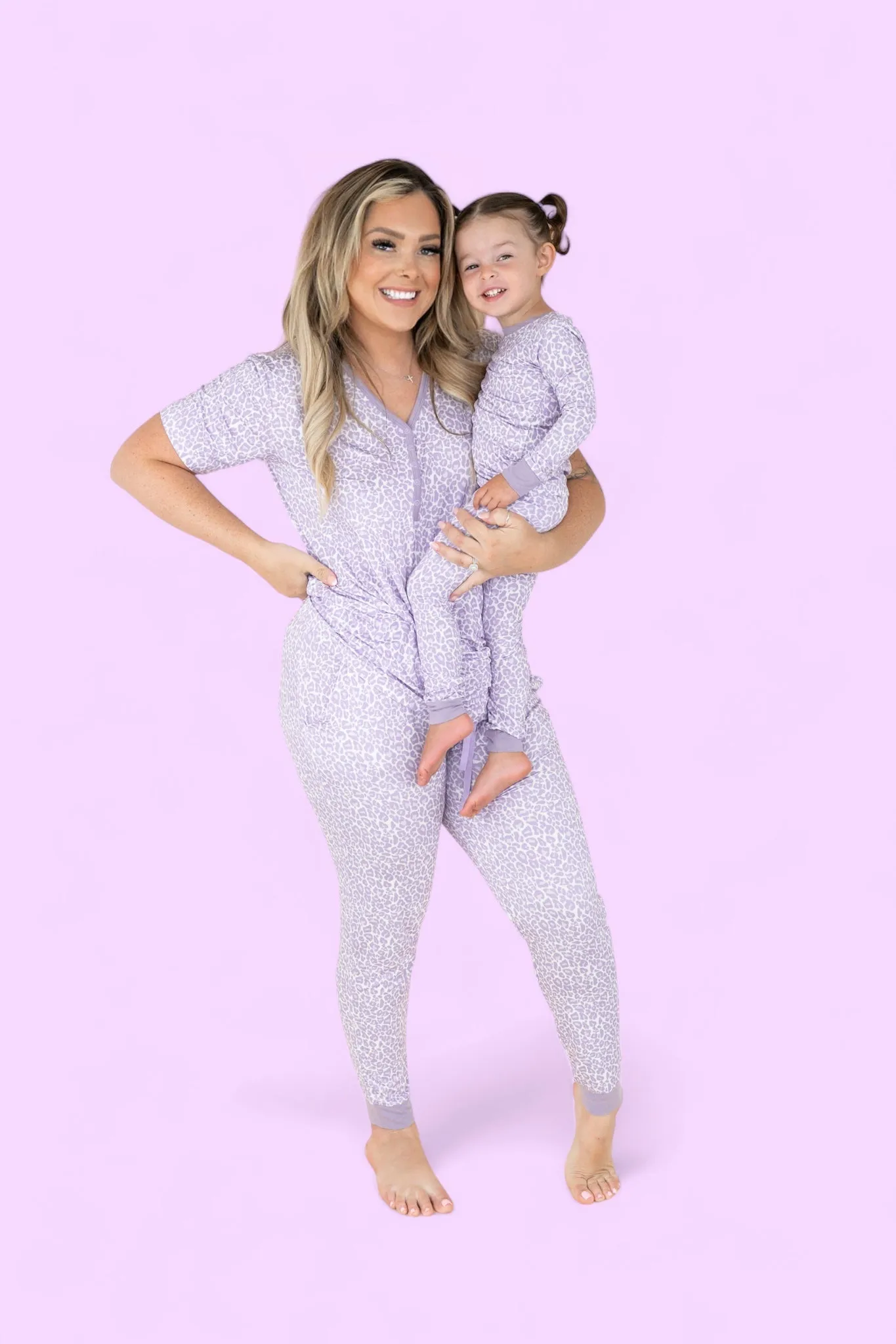 Lavender Leopard Women’s Jogger Dream Set