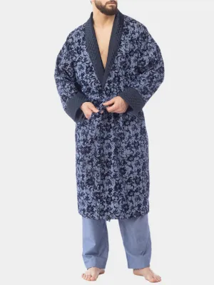 MENS JACQUARD ROBE