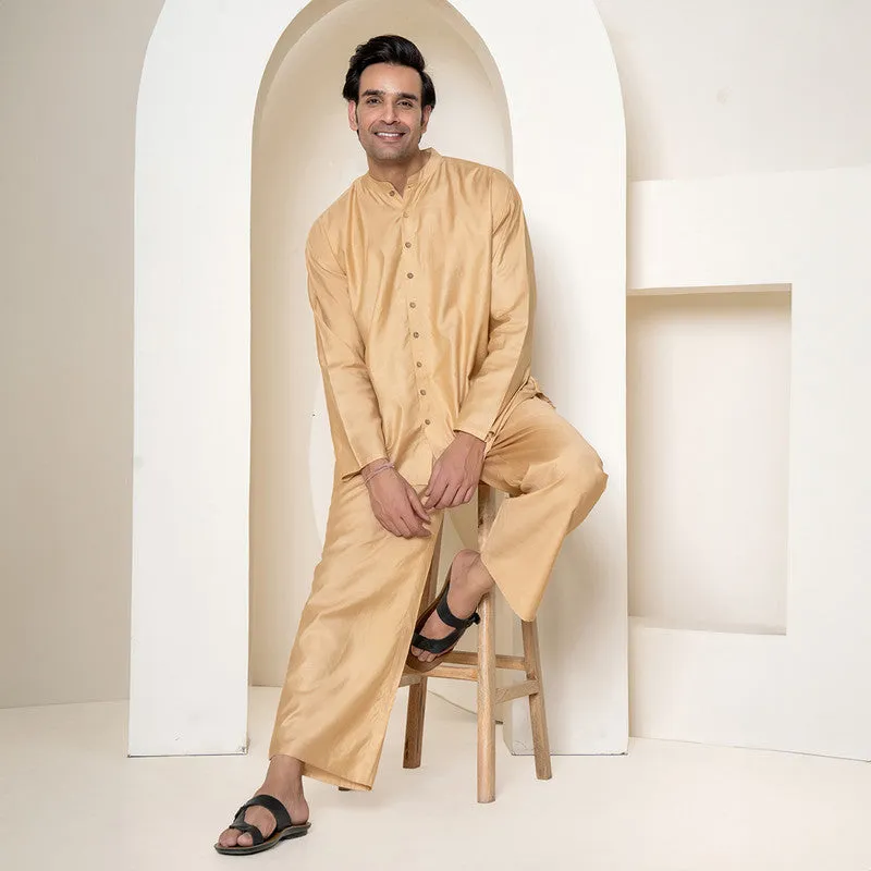 Men's Loungewear Set | Golden Brown | Azo-Free Dyed