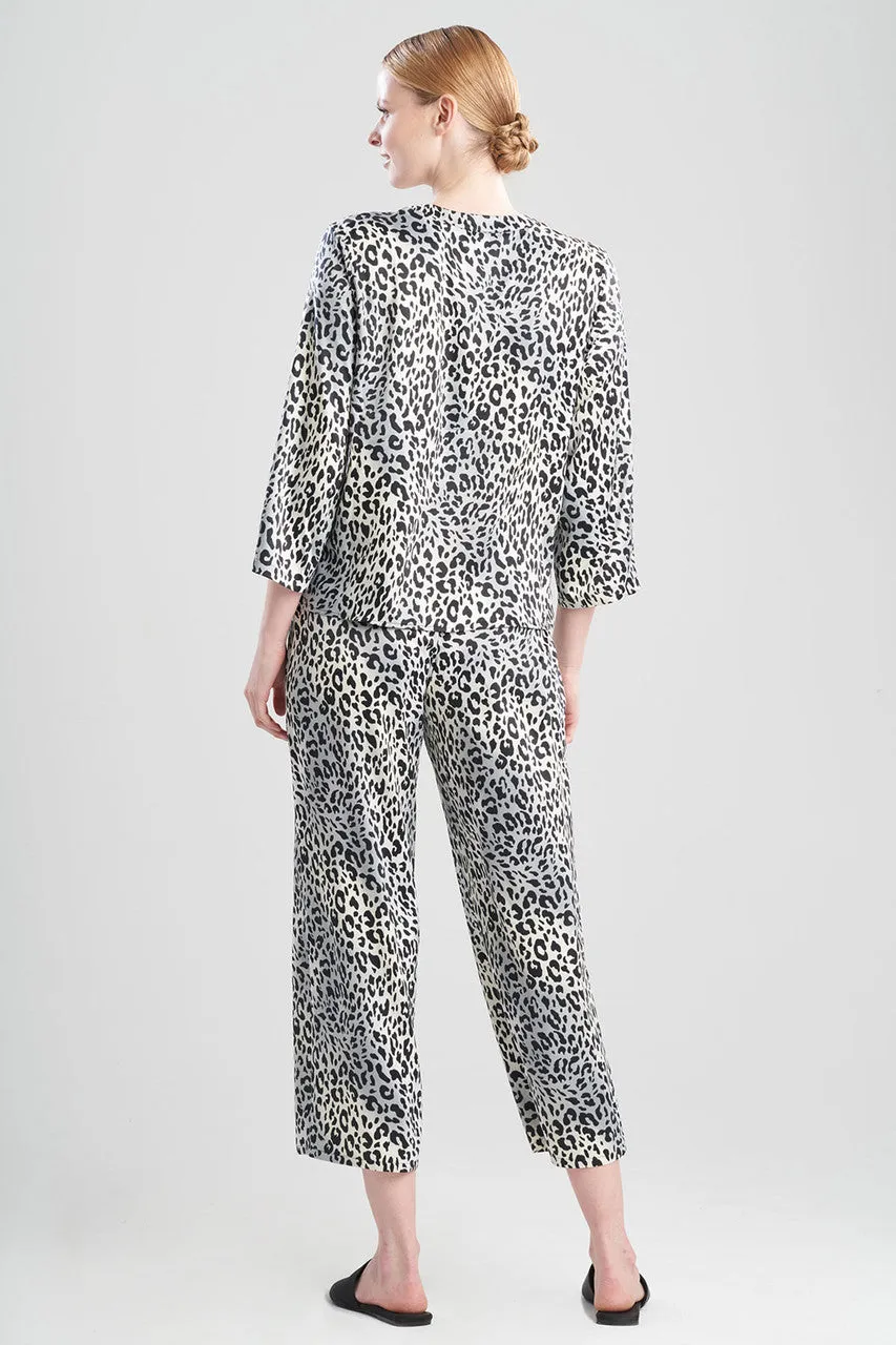 Misty Leopard V-Neck PJ