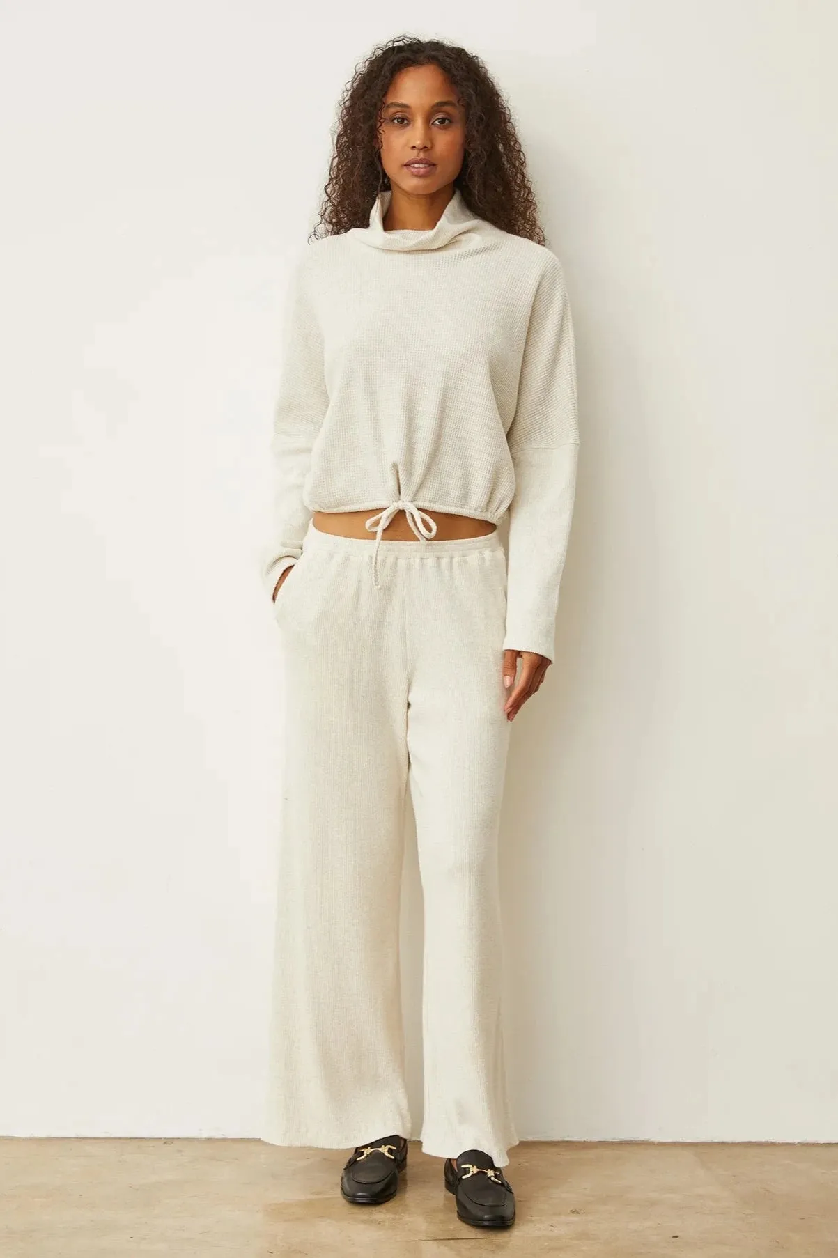 Monrow Brushed Rib Pant