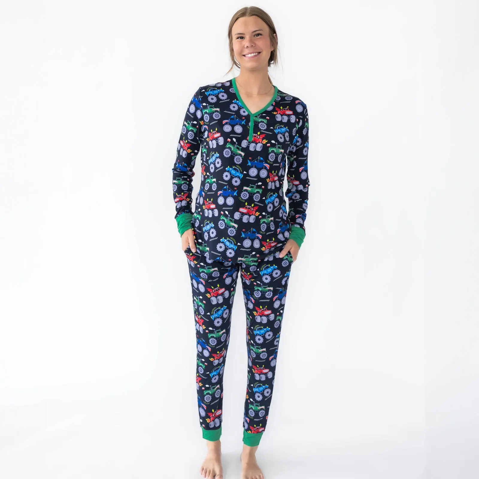 Monster Truck Madness Women's Pajama Pants