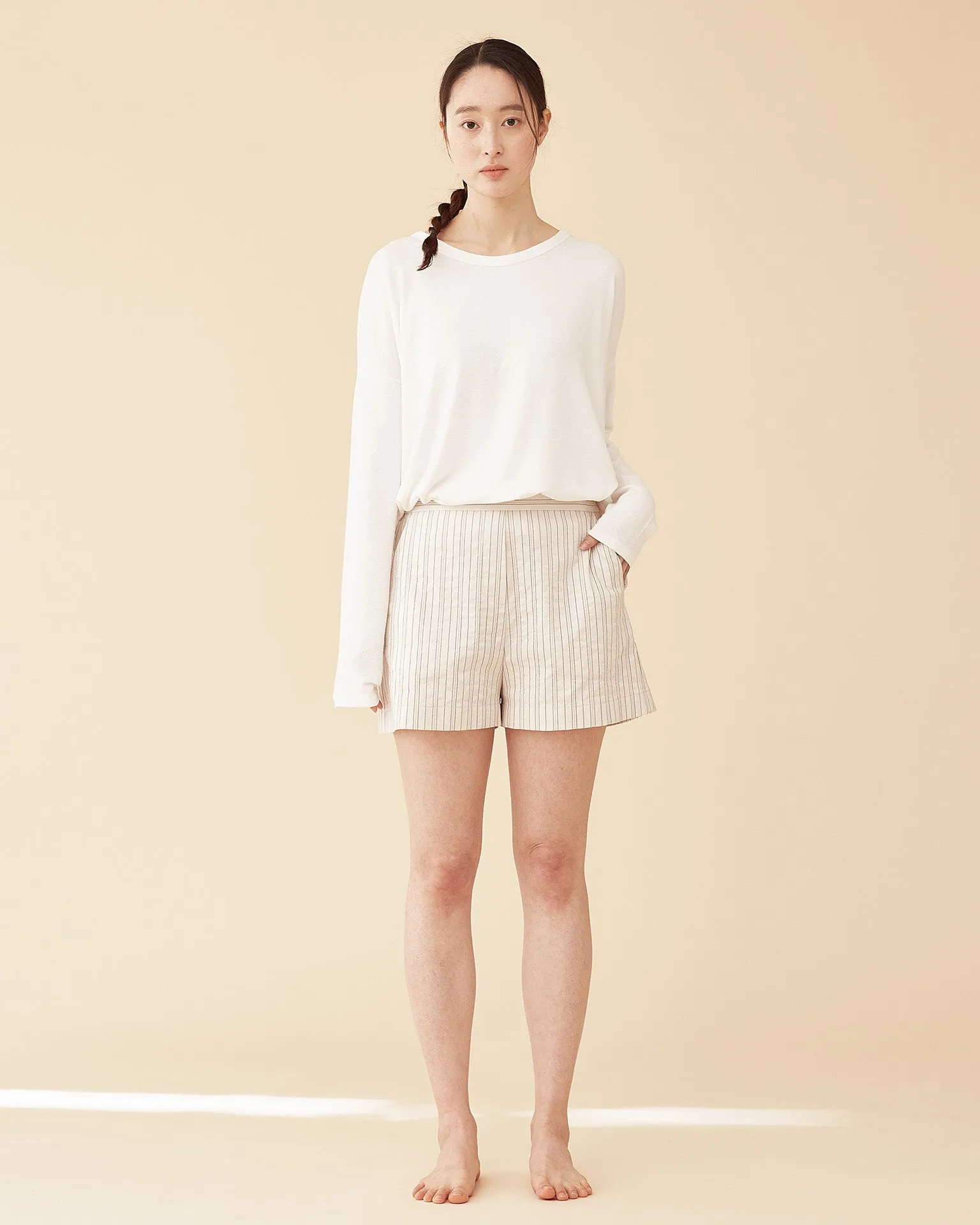 Mori Stripe Shorts