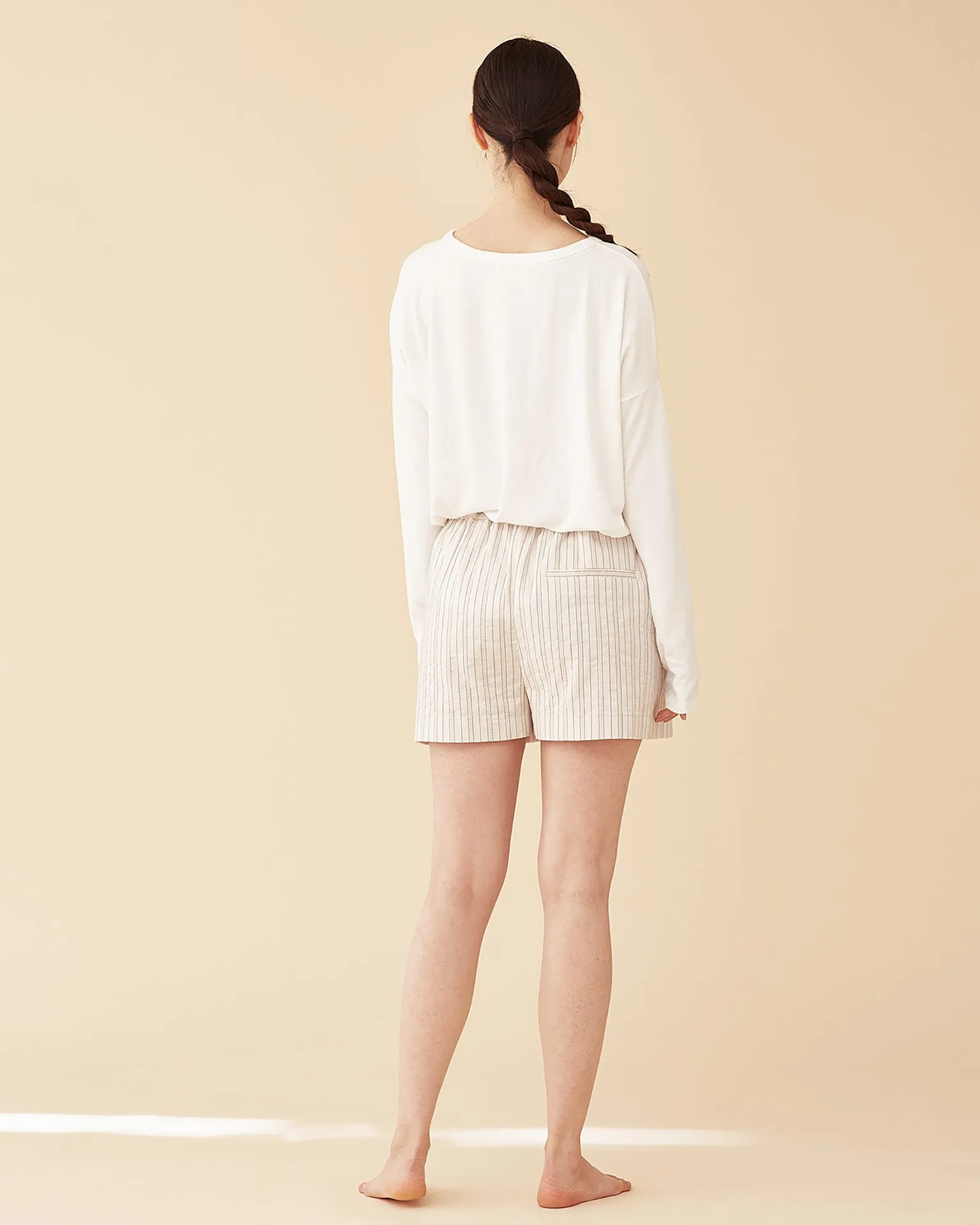 Mori Stripe Shorts