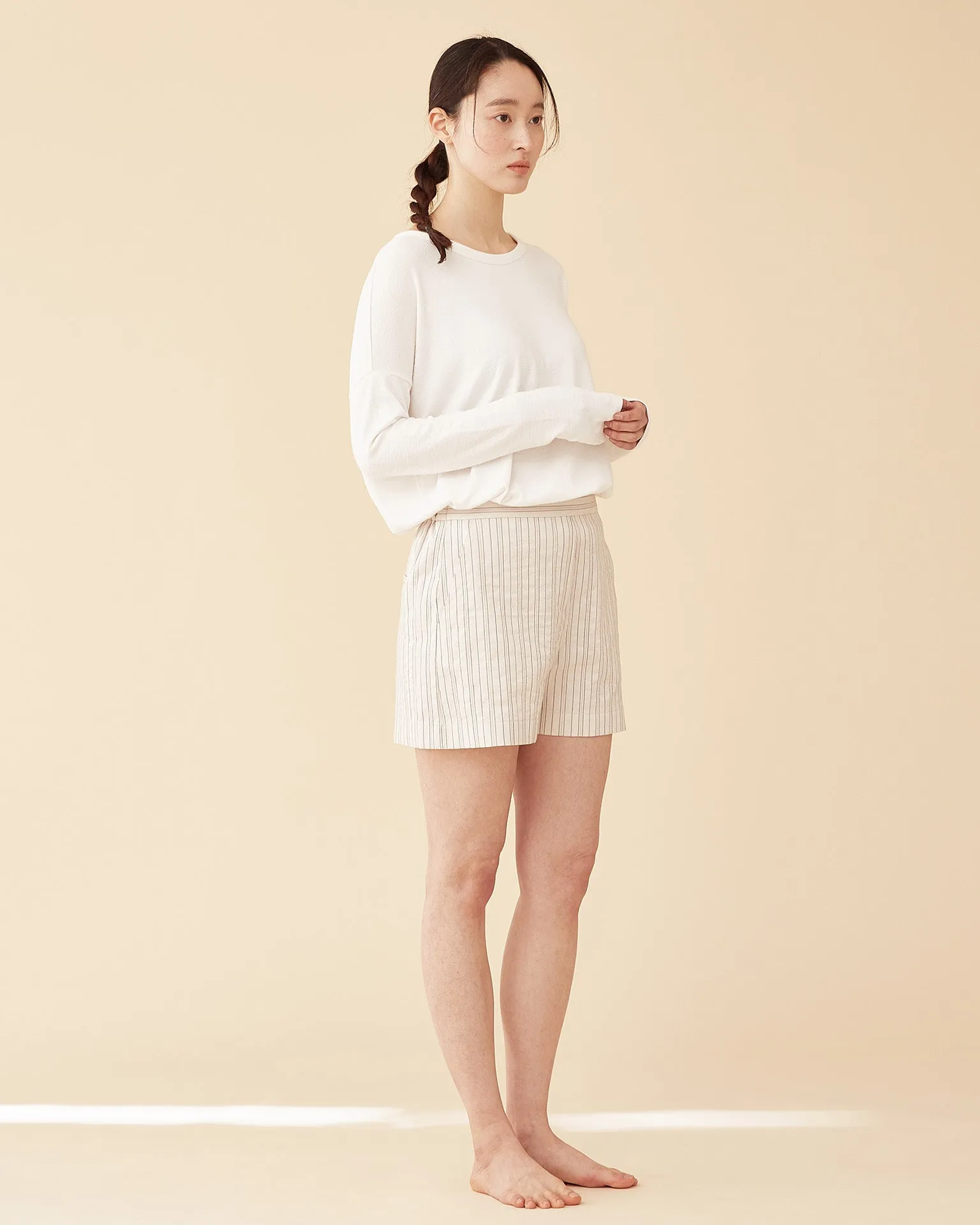 Mori Stripe Shorts