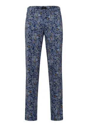 Night And Day Cotton Drawstring Pajama Pants | Aquarelle Paisley 75216-2884