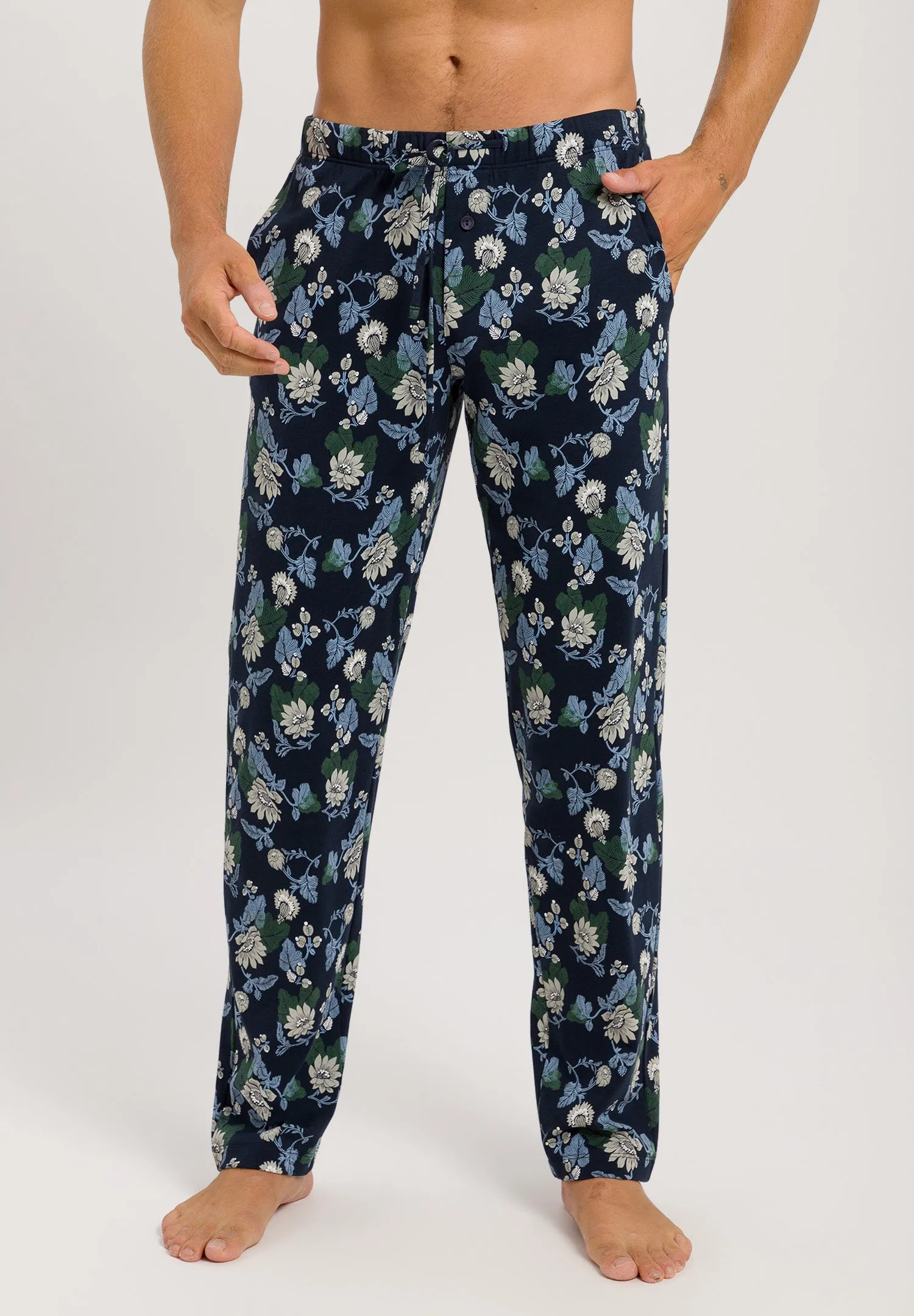 Night And Day Cotton Drawstring Pajama Pants | Fine Lined Print 75216-1251