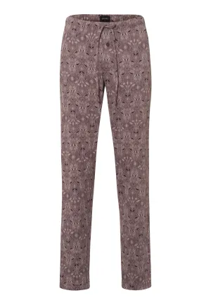 Night And Day Cotton Drawstring Pajama Pants | Pin Patternwork Dark 75216-2194