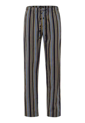 Night And Day Cotton Woven Pajama Pants | Ocean Stripe 75114-2886