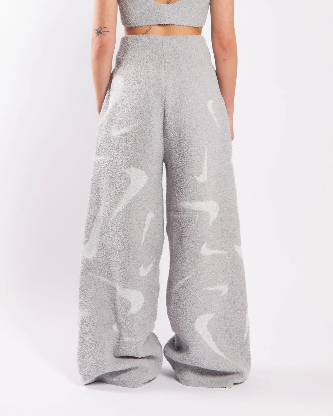 Nike Phoenix Cozy Bouclé Knit Pants LT Smoke Grey/Photon Dust