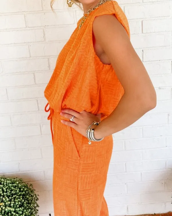 Orange crush 2 pc set