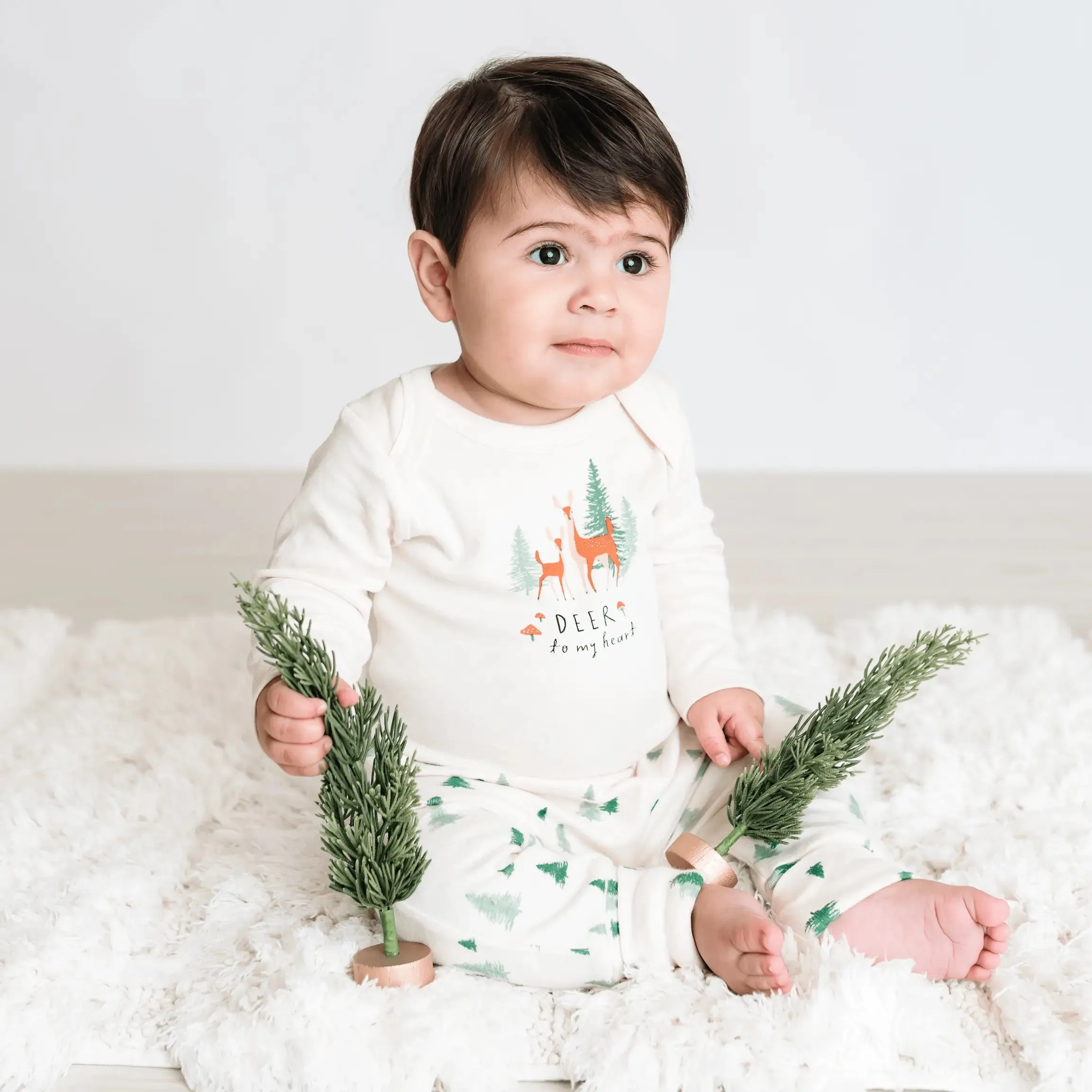 Organic Bodysuit & Leggings Set | deer to my heart outfit