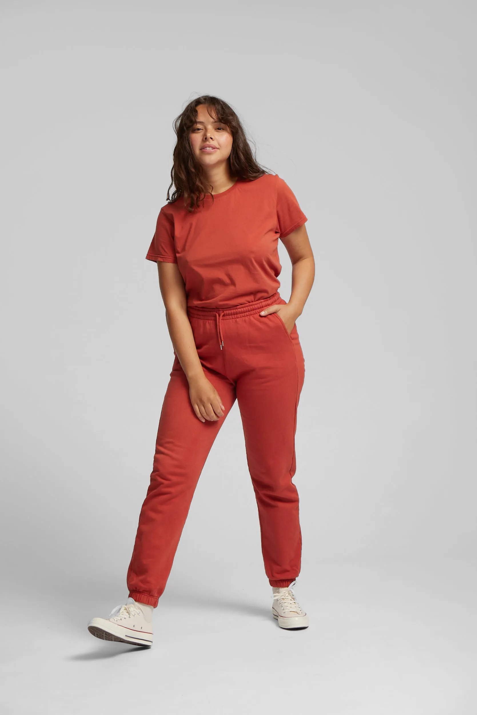 Organic Sweatpants - Sunny Orange