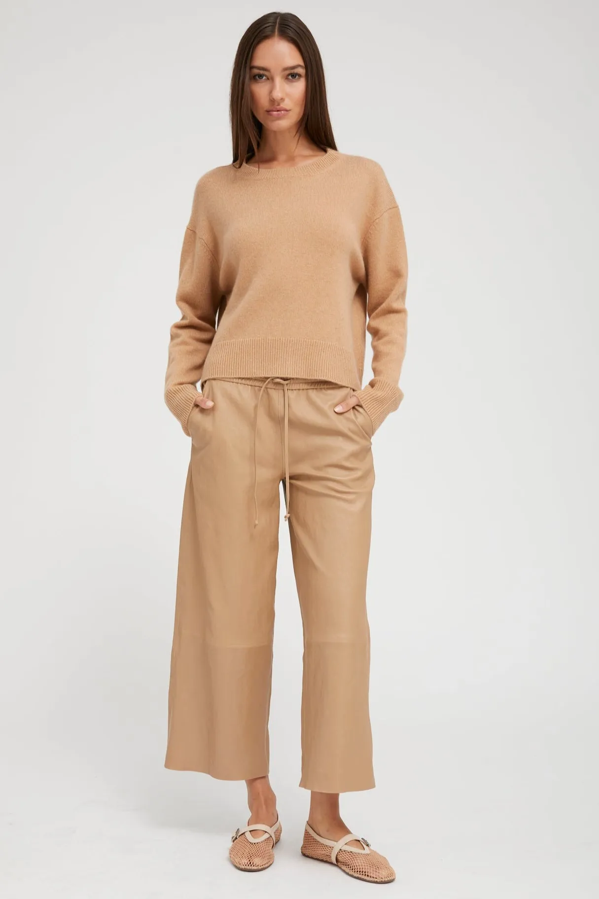 Praline Cashmere Boxy Sweater