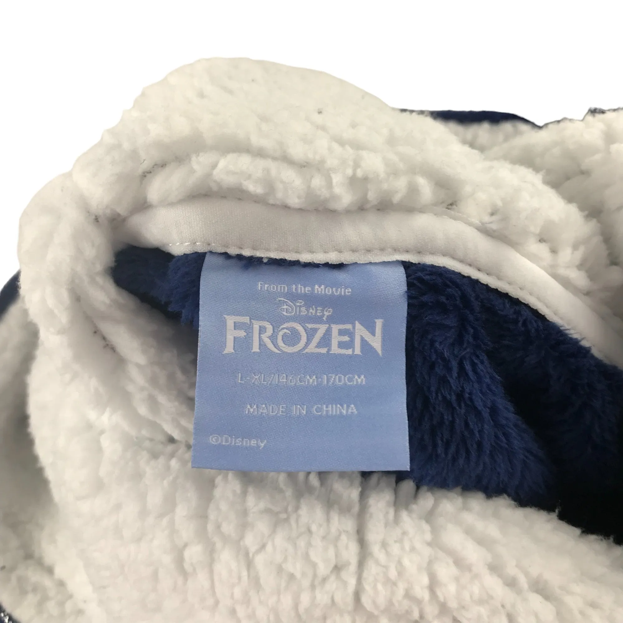 Primark hoodie blanket teen L/XL blue Disney Frozen