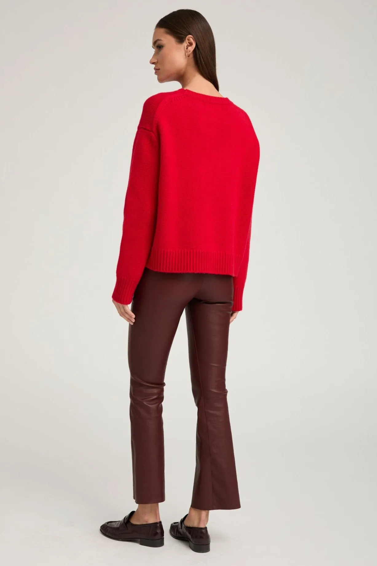 Red Heavy Cashmere Sweater