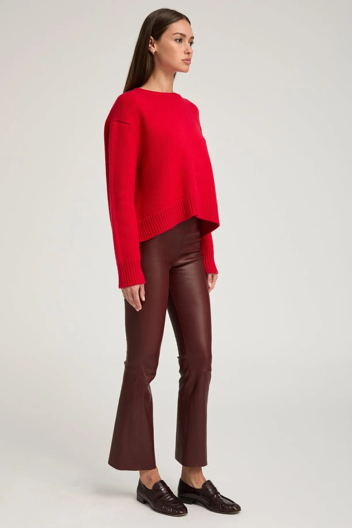 Red Heavy Cashmere Sweater