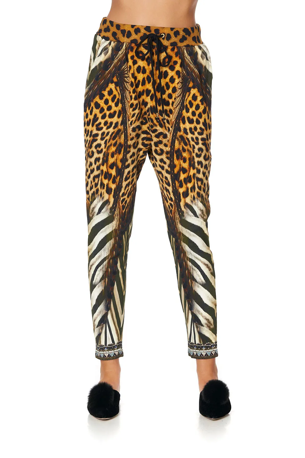 RIB WAIST RELAXED PANT NINE LIVES