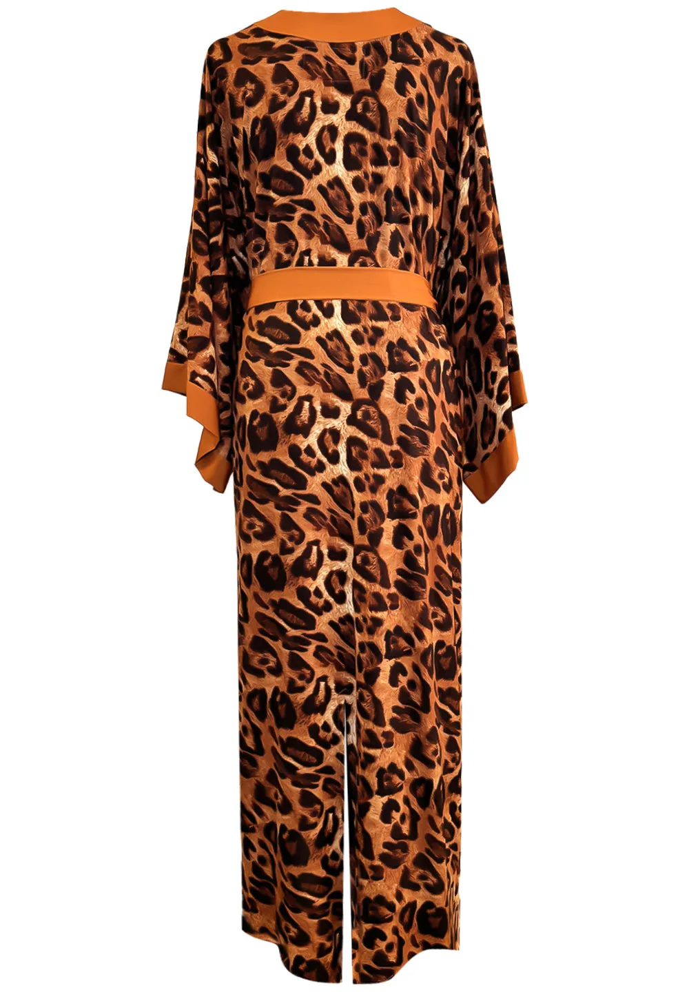 Safari - Bronze Leo Maxi Split Kaftan (Bronze)