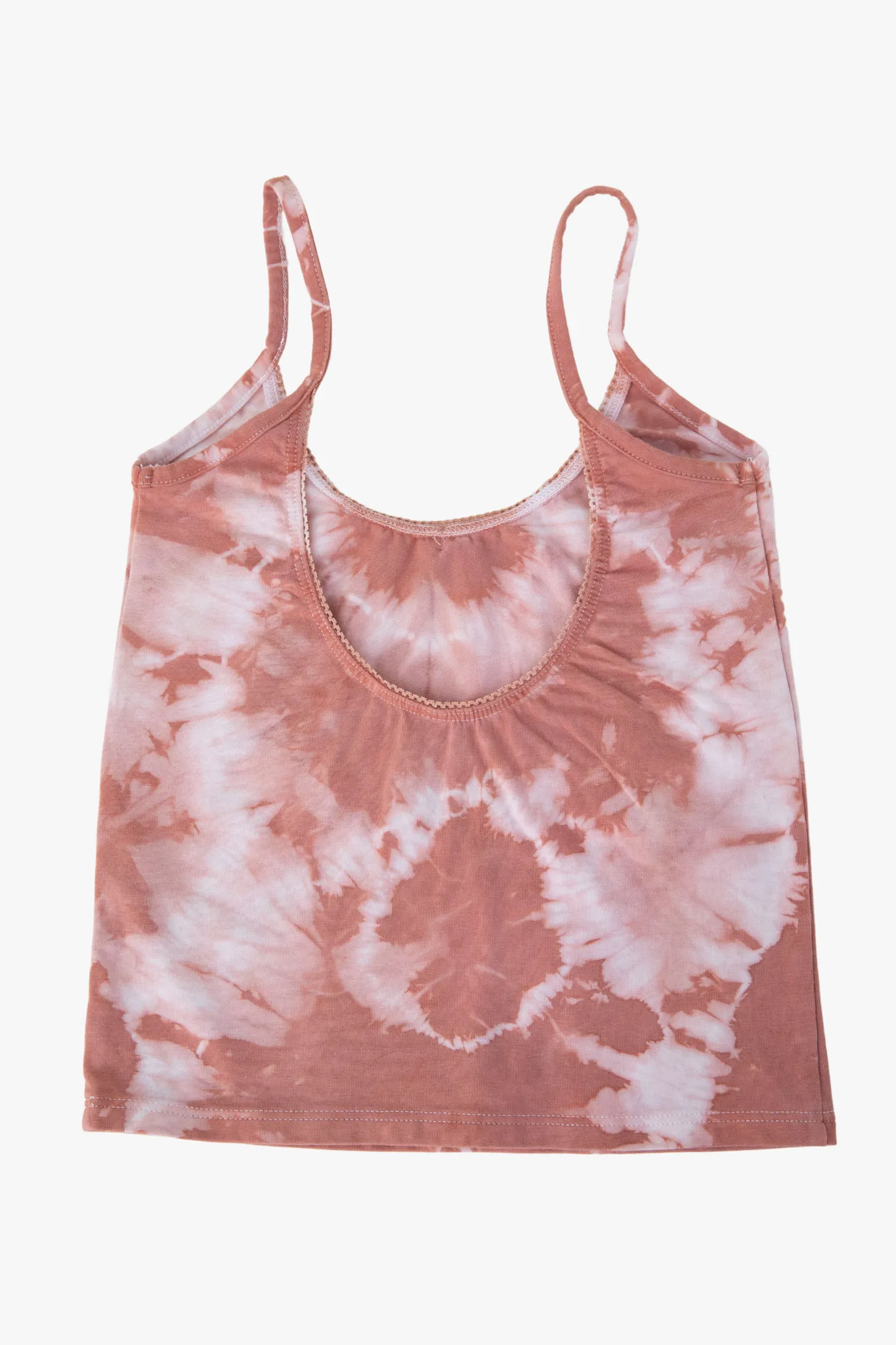 SCOOP BACK CAMI IN TOYON