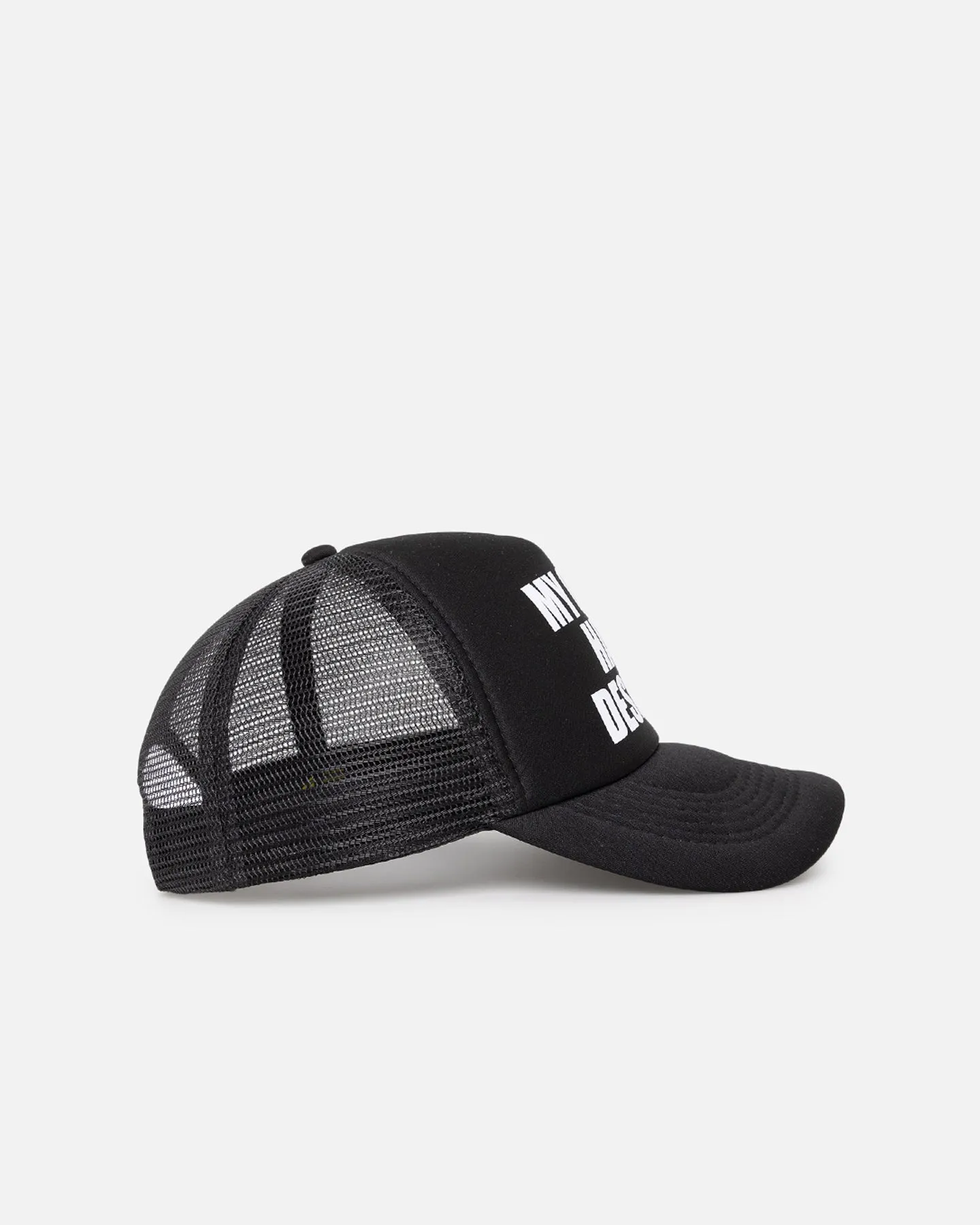 Secret Club My Other Hat Trucker Snapback Black