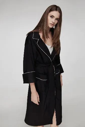 Sleeper Tuxedo Black Robe