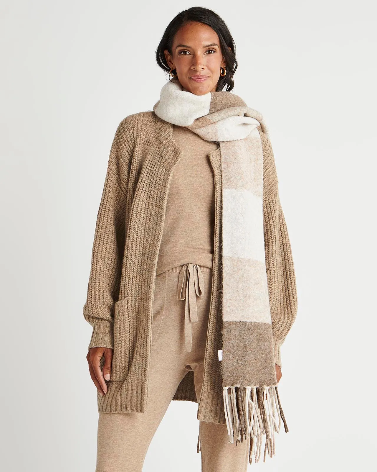 Splendid x Cella Jane Plaid Scarf