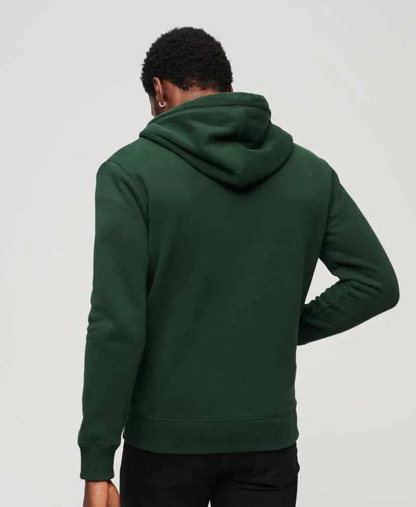 Superdry - Essential Logo Zip Hoodie Forest Green