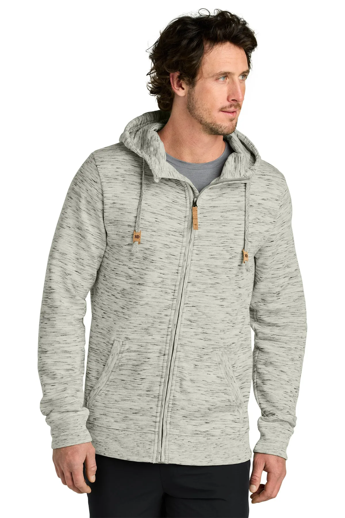 tentree Space Dye Fleece Full-Zip Hoodie