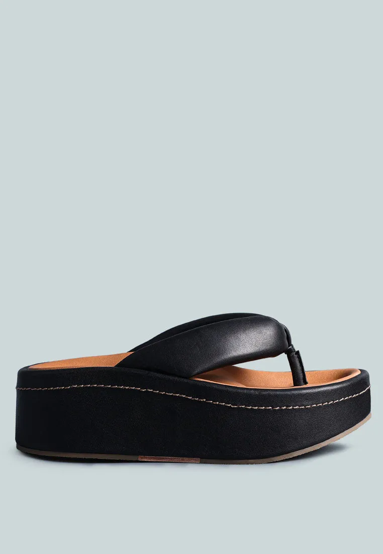 Welch Thong Platform Sandals