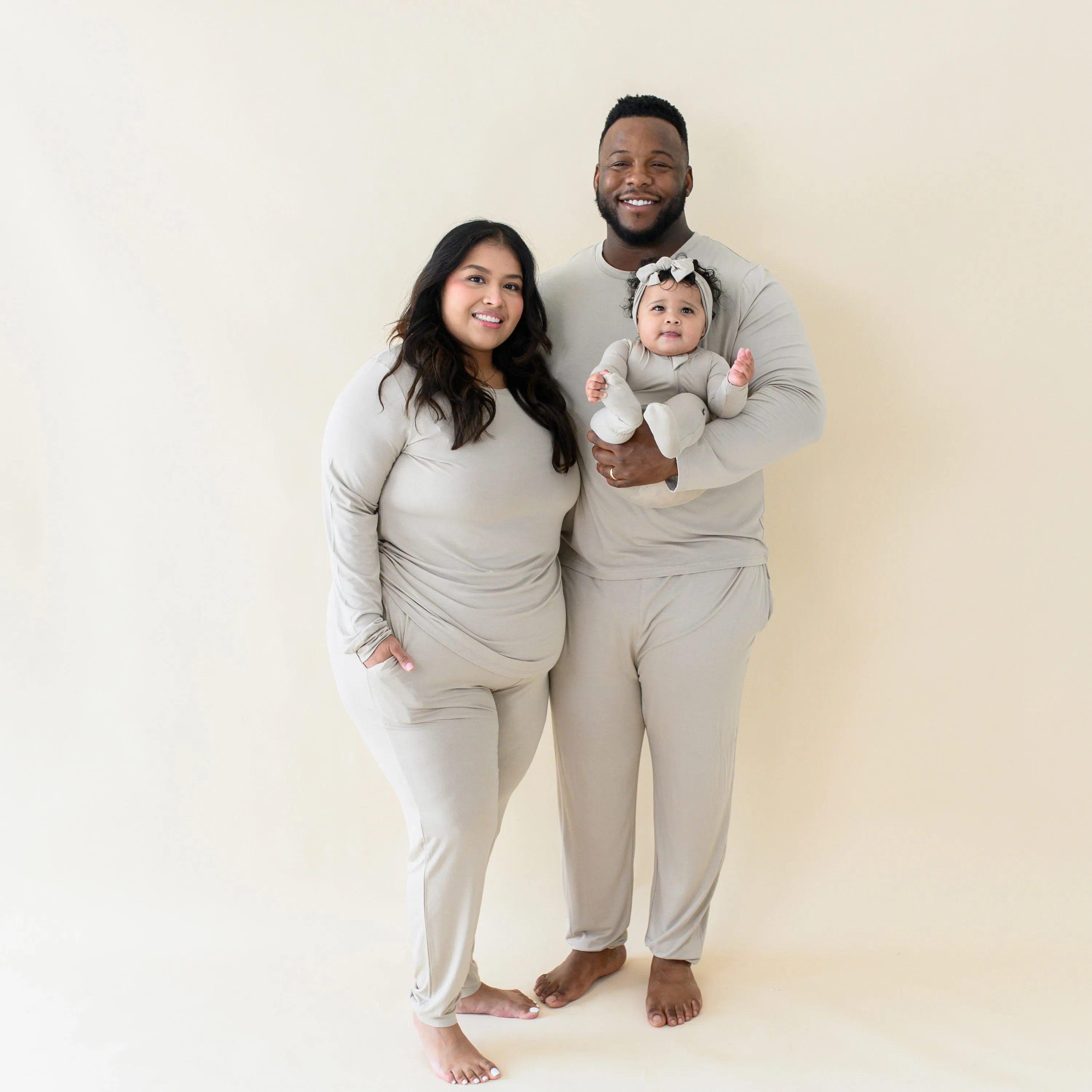 Women's Jogger Pajama Set in Almond